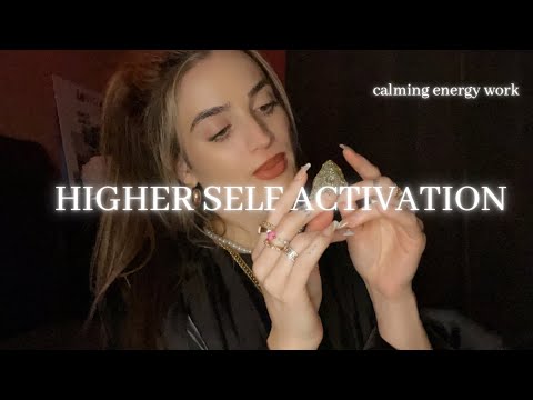 Reiki ASMR for Higher Self Activation I Crown Chakra Healing and Plucking Blockages I Calming