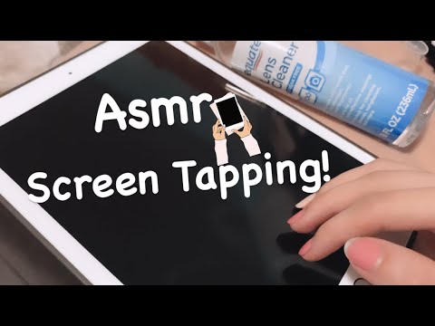 ASMR Screen Tapping! On An iPad📱
