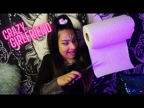 ASMR Psycho Girlfriend Quarantines With You. Be Ready !!!