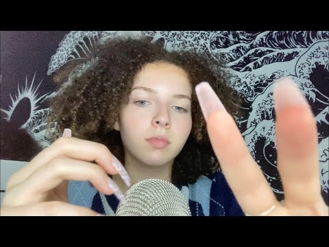 ASMR | FAST AND AGGRESSIVE TRIGGERS WITH ACRYLICS *requested!