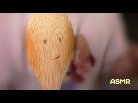 Wooden Spoon ASMR - Tapping & Scratching Tingles