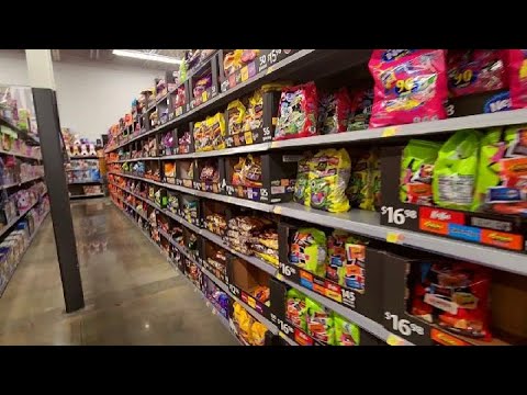 Walmart Halloween Candy Walk-Through 2023 | Crinkles