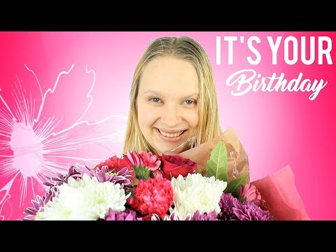 [ASMR] Happy Birthday to You! Roleplay | Gift Unwrapping, Tapping, Soft Spoken, Whispering