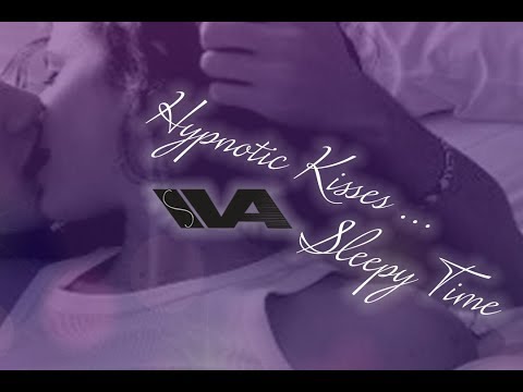 ASMR Hypnotic Kisses ~ Girlfriend Sleep Roleplay Sweet Dreams (Tingles) (Ear To Ear) I Love You Baby