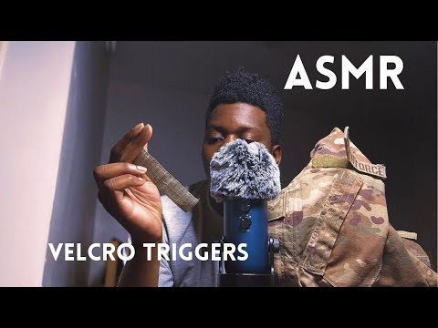 ASMR With Velcro | ￼Scratching, ￼ Crinkles, ￼￼Fabric Rubbing