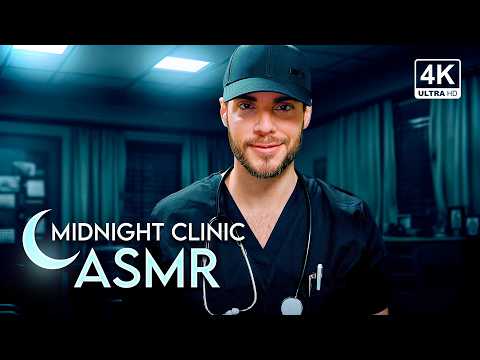 ASMR Midnight Ear Exam with Dr. Zzz 🌙 Ear Cleaning, Ear Massage & More - Sleep. Tingle. Relax. [4K]