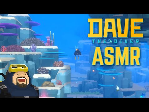 Dave the Diver ASMR 🤿 Let's go for a relaxing dive together! 🐳 Ear to Ear Whispering