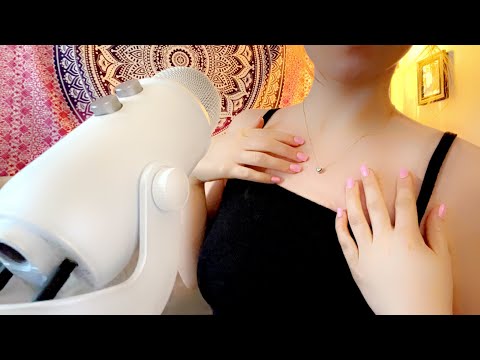 ASMR! Close-Up Skin Sounds! ( Scratching, Lotion, Tapping)