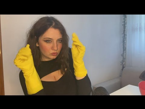 ASMR Rubber Gloves And Creamy Soaps🧤🧼 | Satisfying And Wet Sounds | Asmr Triggers ❤️💜