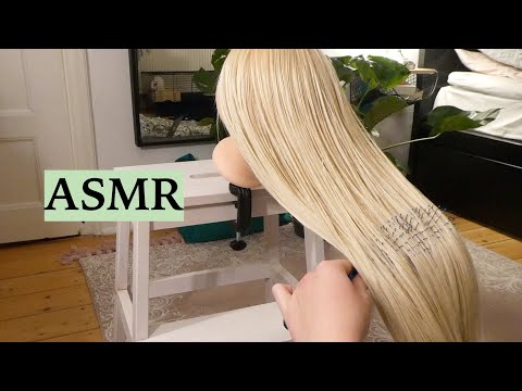 ASMR Fast And Aggressive Hair Play (Scalp Scratching, Hair Brushing, Spraying, Tapping, No Talking)