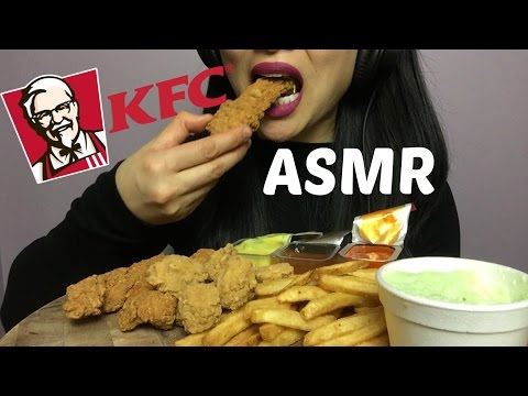 ASMR KFC BONELESS CHICKEN COMBO (EATING SOUNDS) | SAS-ASMR