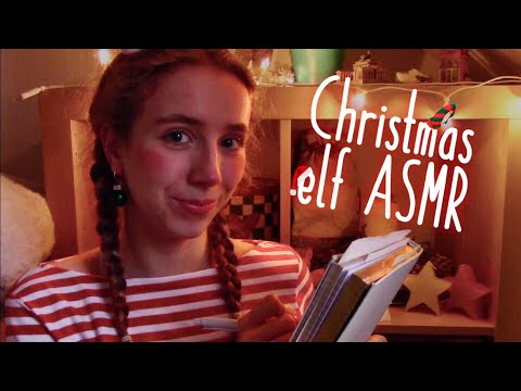[ASMR] Christmas Elf goes through your wishlist with you (soft spoken, pen sounds, ...) 🎄📝