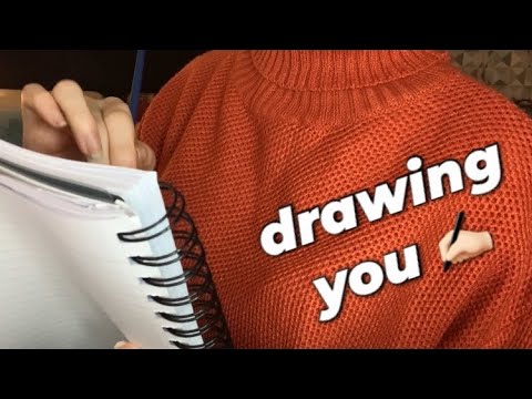 Asmr drawing you in 1 minute 🎨