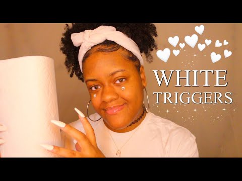 99.9% OF YOU WILL FALL ASLEEP TO THIS WHITE TRIGGERS VIDEO 🕊️♡✨