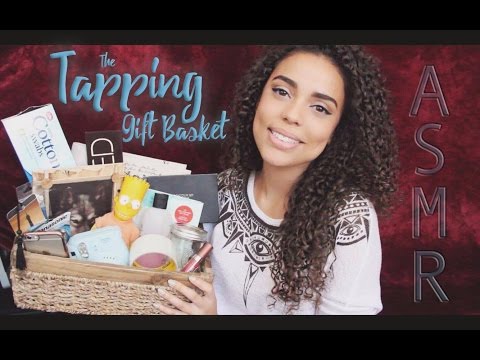 ~ ASMR Tapping Gift Basket for YOU and Whispering ~ | 1 HOUR |