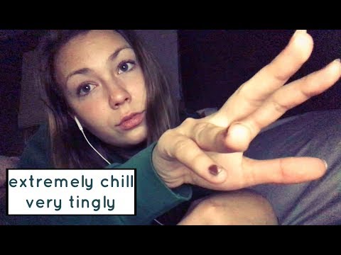 ASMR || Soothing Mouth Sounds/Hand Movements || Up Close/Whispered