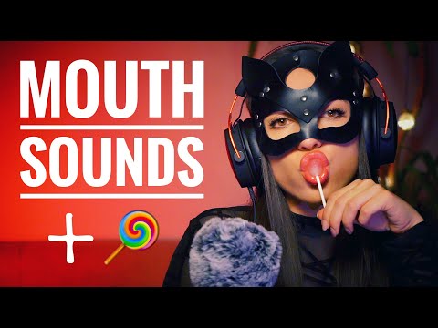 ASMR Sensitive Mouth Sounds + LOLLIPOP (Soft & Intense) 4K