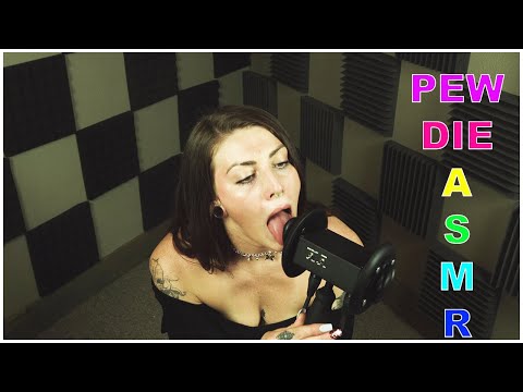Intense Ear Licking ASMR - Pewdie ASMR Gives You Relaxing Mouth Sounds ASMR - The ASMR Collection