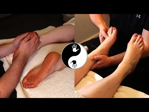 [ASMR] Foot Massage Ease Stress & Anxiety [No Talking]