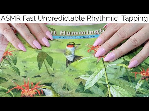 ASMR Fast Unpredictable Rhythmic Tapping(No Talking After Intro)