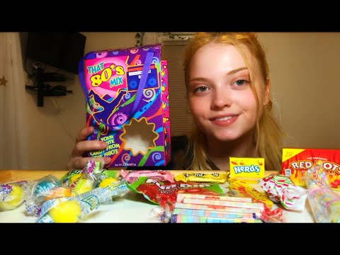 ASMR~EATING 80’S CANDY 🍭🍬