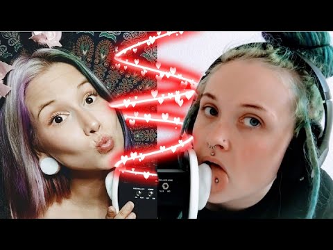 ASMR | 🐌 Slow ear kisses & licks 👅💋