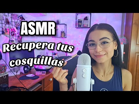 ASMR RECUPERA TUS COSQUILLAS!✨ Sonidos relajantes🎧| ASMR en español para dormir | Pandasmr