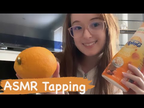 ASMR Tapping On Orange Items!🧡🍊