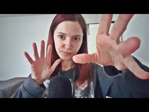 ASMR pure fast and aggressive hand sounds mouth sounds - personal attention - LOFI vibes