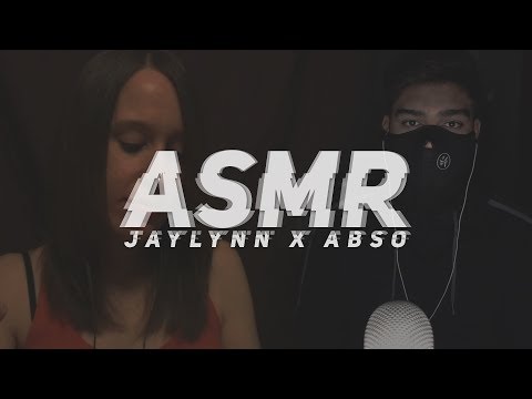 ASMR Layered Hand Sounds, Liquid Sounds & Tapping [Collab with AbsoASMR]