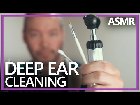 Deep Ear Cleaning - Q-tips, Brush, Otoscope (ASMR, 4K60)