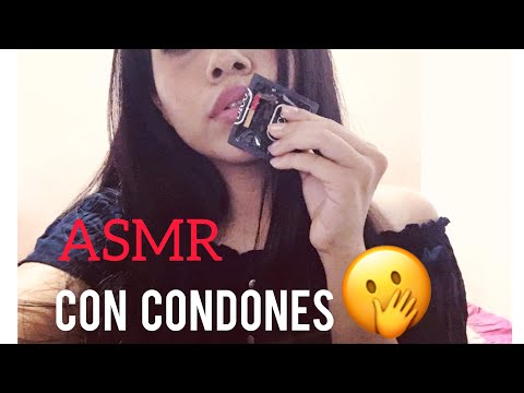 SONIDOS CON CONDONES | ASMR EN ESPAÑOL - TRIGGERS 😨😴