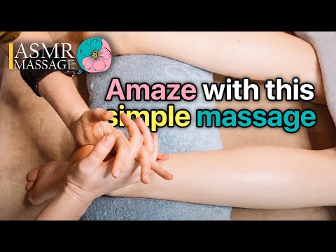 Amaze with this simple massage. Revitalize Your Legs with 5 Easy Massage Techniques. How to massage