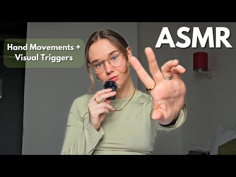 ASMR Hand movements, Visual triggers with road noise background