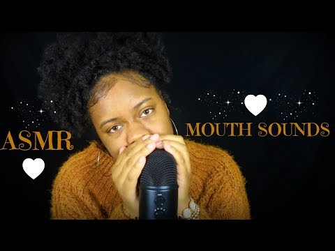 ASMR | Cupped CLOSE Wet Mouth Sounds + Tongue Fluttering (Tingles!!)