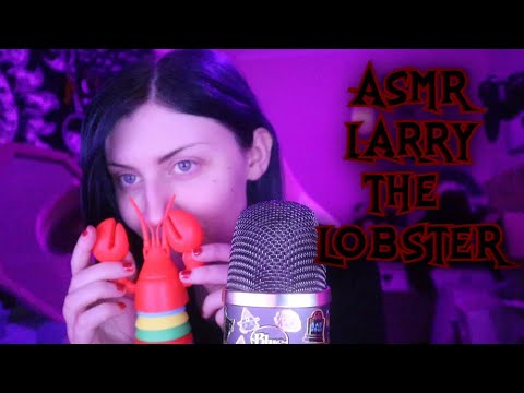ASMR // Larry the Lobster Fidget Toy 🦞