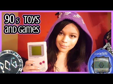 ASMR 90s Toys and Games Collection * Whisper Ear to Ear *