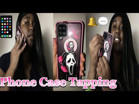 ASMR Phone Case Tapping & Scratching 💅📱#asmr #tapping #scratching