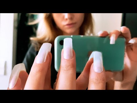 ASMR Fast Camera Tapping Around My House | Lo-Fi Tapping | Long Nails No Talking | Tapping on Phone
