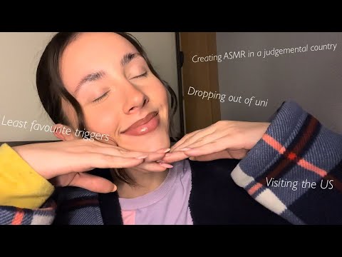 ASMR- Q&A🩵 Perfect background ASMR with lots of rambling!