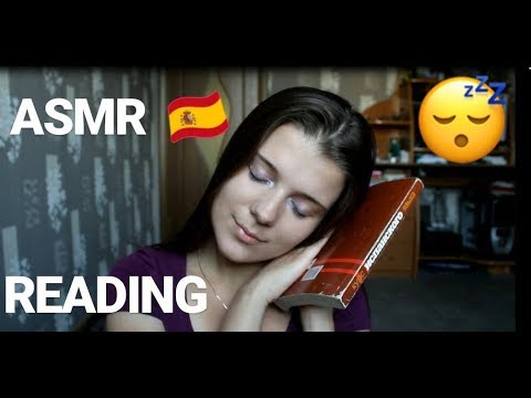 Spanish/Español ASMR Reading For Sleep/Leyendo para Dormir