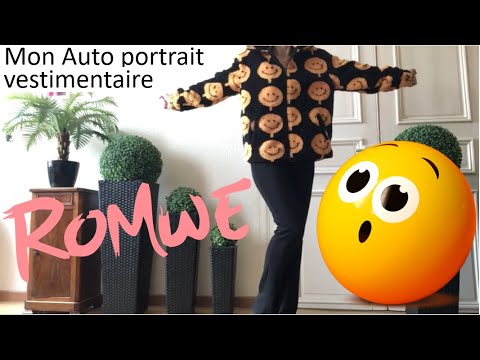 ASMR * Mon autoportrait vestimentaire * Unboxing ROMWE