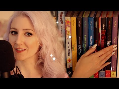 Sharing my Shelves- Tapping on Book Spines! (ASMR soft spoken/whispering + tapping)