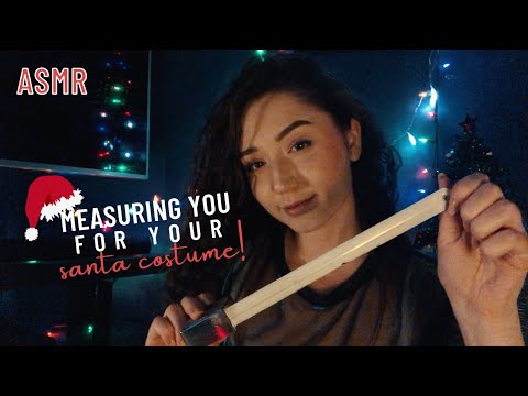 ASMR Measuring You For Your Santa Costume (Tapping, Personal Attention) *Christmas Special*