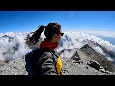 Saliamo sopra le nuvole ☁️ Nature Vlog 🌿 (semi) ASMR  ITA ✧ Rocciamelone 3538 m ✧ 4K