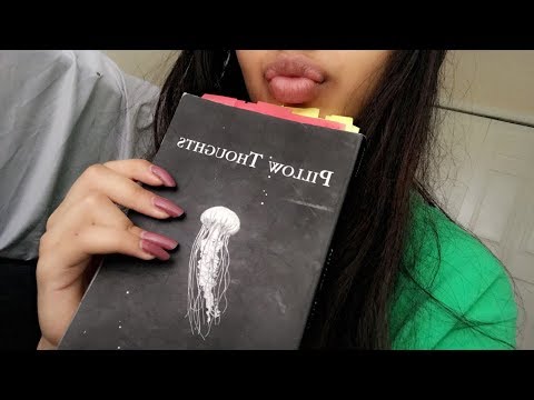 ASMR Reading Poetry For Your Relaxation(mouth sounds/soft whispers/page turning)