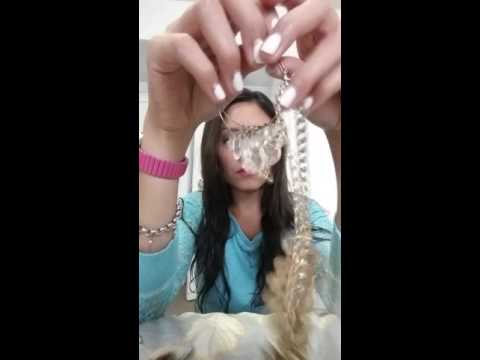 ASMR different sounds, jewelry / crinkly plastic bag