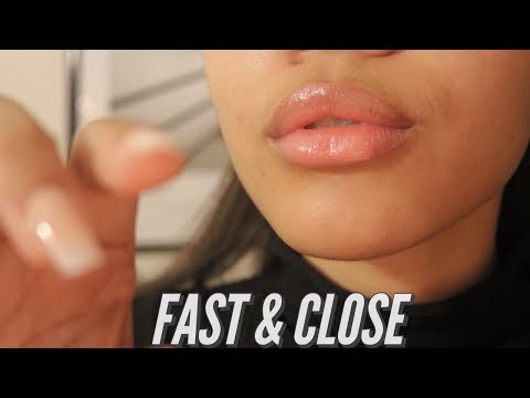 ASMR | Fast, Aggressive ASMR | Mouth Sounds, Tapping *__*