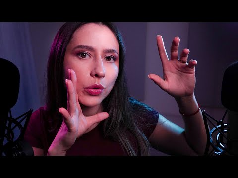 ASMR Hand Movements + Inaudible Whispers ✨ Mouth Sounds for Relaxation and Sleep