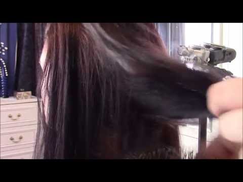 Asmr - Brushing my friend's Lisa's lovely dark hair